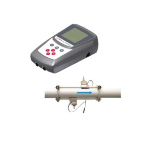 ultraflux uf801p clamp-on ultrasonic flow meter for water