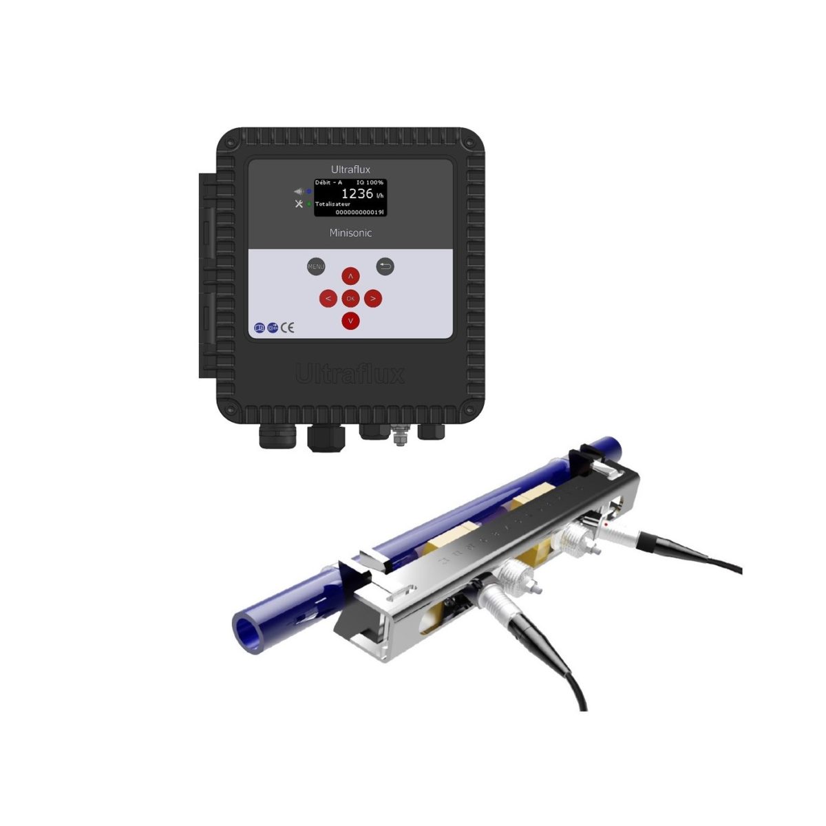 Ultrasonic Chemical Flow Meter – High Accuracy – Long Life